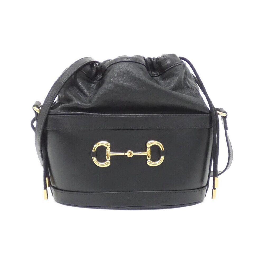 Gucci Horsebit 1955 bucket bag black leather